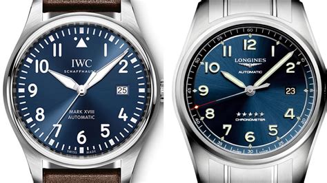 Why the Longines Spirit beats the IWC Mark XVIII pilots watch